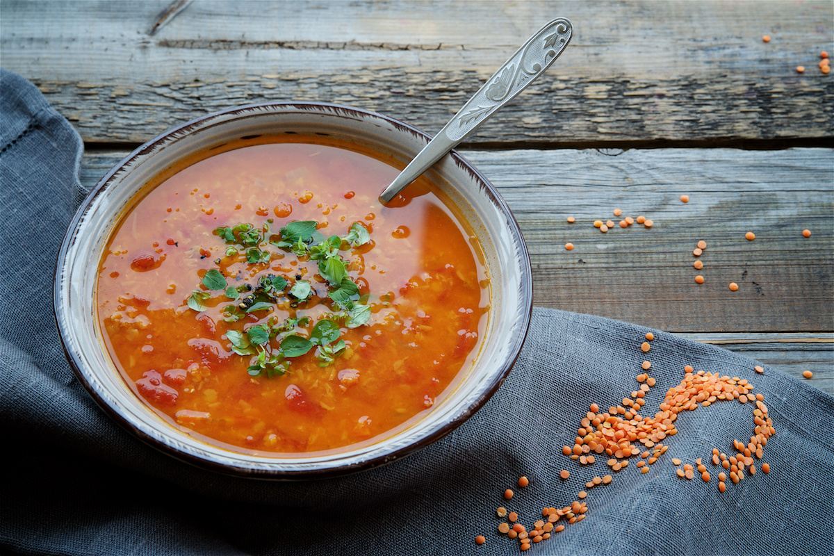 Mediterranean Lentil Soup