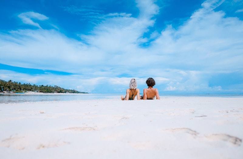 People on the beach