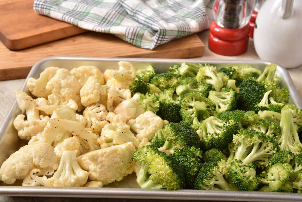 Air Fryer Broccoli and Cauliflower Recipes Quick and Flavorful WholeYum